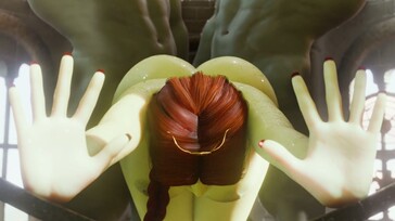 Princess Fiona X Orcs Ogre Skin